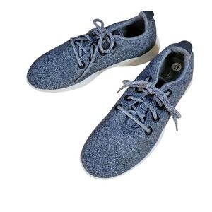 Allbirds Men's Wool Runner  Dark Gray With Gray Soles Size 9